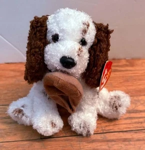 Ty Beanie Bebé Pal Perro Sosteniendo Zapato Juguete de Peluche Animal de Peluche De Colección Nuevo con Etiquetas - Imagen 1 de 2