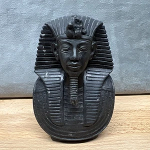Antigua figura egipcia de recuerdo rey faraón escultura 3,75" - Imagen 1 de 9