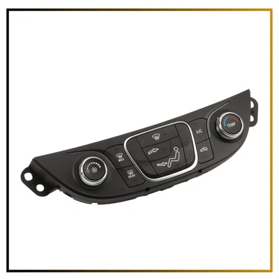 GM Heating & Air Conditioning Control Panel Original Equipment 15-74947 Black - Image 1 of 4