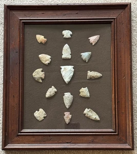 (15) Puntas de flecha / puntas de flecha vintage encontradas en los años 40, 50, 60 en el Medio Oeste - Imagen 1 de 3
