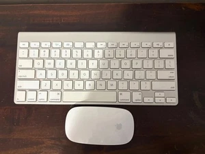 Apple Magic Mouse 2 A1657 & Apple Keyboard A1314, Bluetooth. both Work, No Boxes - Afbeelding 1 van 5