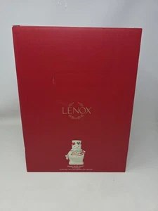 Lenox Happy Holly Days Schneemann Keksdose 10" Zuckerstange Vogel Weihnachtsdeko - Bild 1 von 12