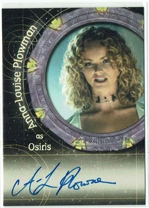 Stargate SG-1 Season 7 - 2005 Autograph Card A47 Anna-Louise Plowman as Osiris - Picture 1 of 2
