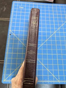 Holy Bible Student New International Version Zondervan Burgundy Bonded Leather - Foto 1 di 6