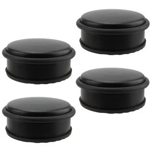 4 PCS Heavy Duty No Drill Door Stopper, Stainless Steel Door Stop, Surrounded... - Picture 1 of 7