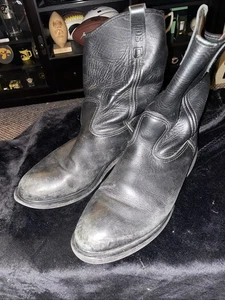 REDWING PECOS Schwarz LEDER ARBEIT ASTM F 2892-11 EH HERREN 13D STIEFEL - Bild 1 von 12