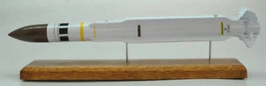 AGM-78 ARM General Dynamics Missile Mahogany Wood Model Large New - Picture 1 of 1