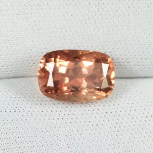 2.86 ct UNIQUE RARE * CHAMPION ORANGE NATURAL ANDESINE CUSHION See Vdo 13s - Picture 1 of 2