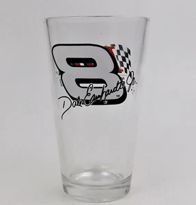 Dale Earnhardt Jr #8 NASCAR Budweiser Racing Bud Beer Glass Vintage - Picture 1 of 13
