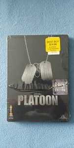 BRAND NEW PLATOON 2 - DISC METAL CASE TOM BERENGER CHARLIE SHEEN WILLEM DAFOE - Picture 1 of 3