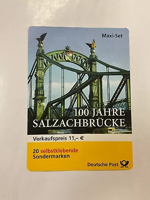 2003 Salzach Bridge #2245a Booklet, MNH - Image 1 of 3