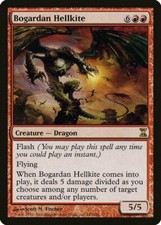 Bogardan Hellkite Time Spiral HEAVILY PLD Red Rare MAGIC GATHERING CARD ABUGames