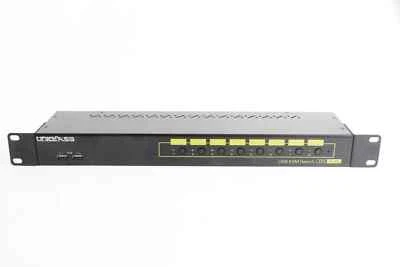UNICLASS RD-1086 USB KVM SWITCH DVI AUDIO 8-fach Umschalter - Bild 1 von 2