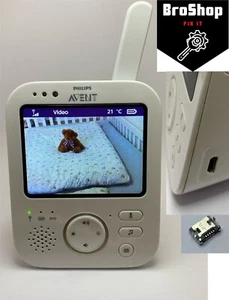 Micro USB Buchse Ladebuchse Port Reparatur für Philips AVENT SCD 630 620 833 845 - Bild 1 von 4