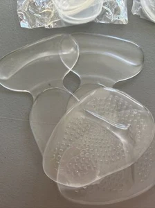 12 Pc Foot Heel Blister Protection Gel Silicon Pads Insole And Toe Peel & Stick - Picture 1 of 4