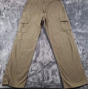 Carhartt Pantalone Cargo Uomo 36x34 Marrone Utility Tasche Abbigliamento da Lavoro Outdoor - Foto 1 di 10