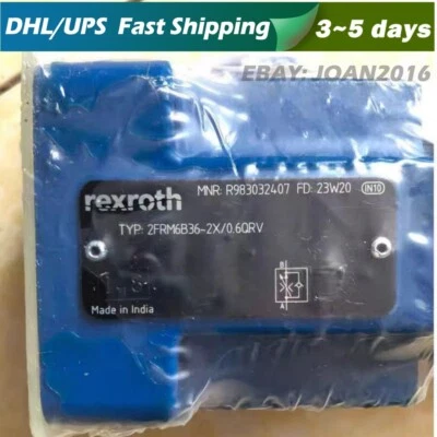 1PCS NEW Rexroth R983032407 2FRM6B36-2X/1.5QRV-IN001 valve - Image 1 of 4