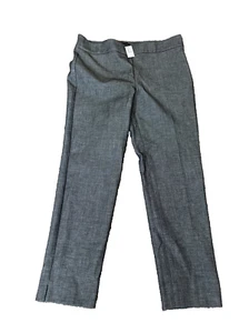NEW Talbots Chatham Straight Leg Women's Gray Dress Pant. Size 6P - Picture 1 of 12