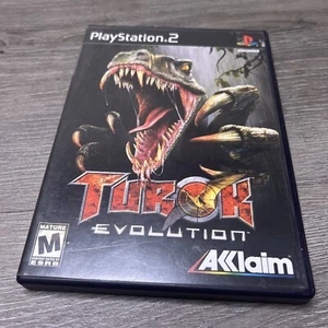 Turok: Evolution PS2 (Sony PlayStation 2, 2002) No Manual - Picture 1 of 3