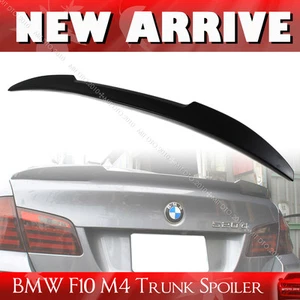 Painted 535i Fit For BMW 5-Series F10 Sedan M Style Trunk Spoiler Wing 15 16 - Picture 1 of 4