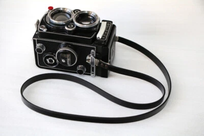 New Leather Neck Camera Strap f/ Rolleiflex 3.5F 3.5E 3.5T 3.5C 2.8F 2.8FX 2.8GX - Image 1 of 2