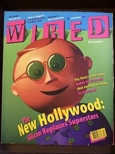 WIRED MAGAZINE 3.12 December 1995 Toy Story Jphn Lasseter Like New Inside - Picture 1 of 2