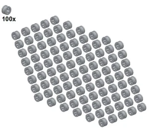 LEGO® - Technic Small Parts - Bushes - 4265c-10 - Muffe 1/2 (100Stk) - Hellgrau - Picture 1 of 1