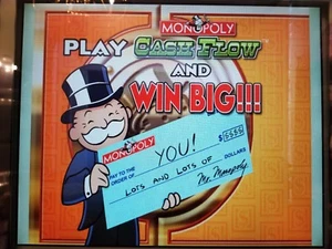 WMS MONOPOLY CASH FLOW BB1 DUAL SCREEN SLOT GAME SOFTWARE WILLIAMS BLUEBIRD 1 - Picture 1 of 10
