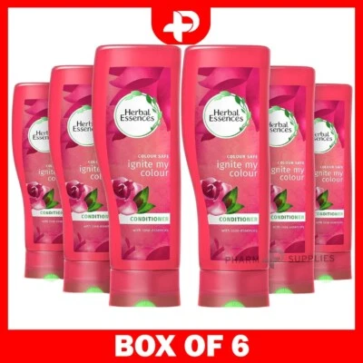 Herbal Essences Ignite My Colour Conditioner für coloriertes Haar 400 ml 6 Packungen