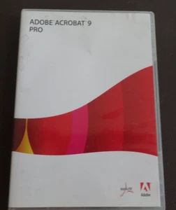 Adobe Acrobat 9 Professional installation CD with product key - Picture 1 of 4