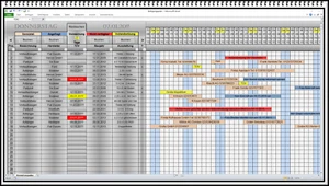 Vermietungskalender Belegungsplan Belegungssoftware Machinenbelegung Software - Bild 1 von 2