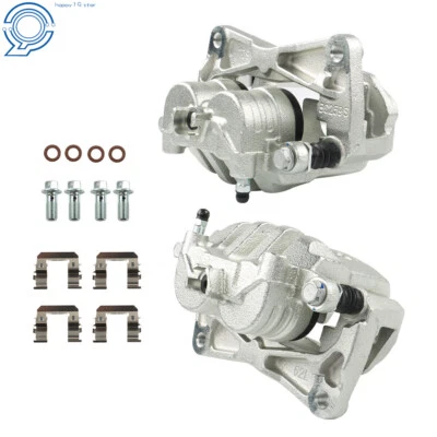 For Subaru Forester Outback Legacy 2.5L Front Pair Brake Calipers w/ Bracket - Image 1 of 4