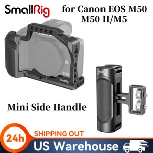 Gabbia fotocamera SmallRig per Canon EOS M50/M50 II/M5 2168C + mini maniglia laterale 2916 - Foto 1 di 14