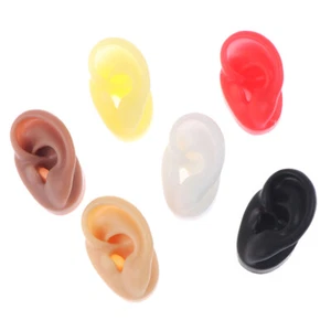 1X Silicone Ear Model Practice Piercing Tools Ear Stud Display Tool Body Jewelry - Zdjęcie 1 z 21