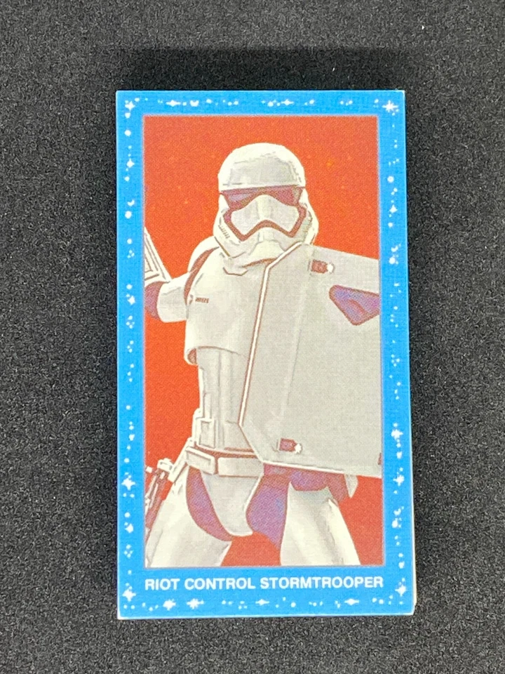 Riot Control Stormtrooper Topps 206 Star Wars Wave 4 BLUE Trading Card Sci Fi SP - Image 1 of 1