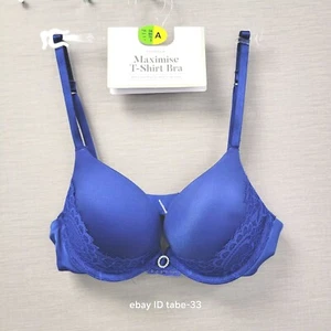 Primark 2 Größen größerer Boost Maximieren Spitzenborte Tauch-BH Tasse Push Up DICKES Pad - Bild 1 von 19