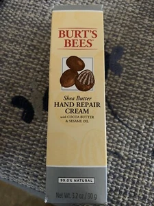 Burts Bees Shea Butter Hand Repair Cream New 3.2 oz - Picture 1 of 4