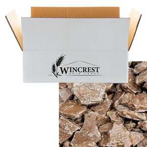 WinCrest Chocolate Covered Peanut Brittle - 5 Lb - Free Expedited Shipping! - Picture 1 of 5