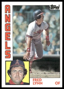 1984 Topps Nestle #680 Fred Lynn California Angels Baseball - Picture 1 of 2
