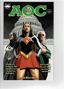AOC and the Freshman Force 1 Cease DCist Edition Comic Book Devils Due Comics - Bild 1 von 2