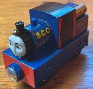 Thomas Wooden Railway NEAR MINT Timothy Engine Car Vintage Train Set  / Brio Com - Picture 1 of 15