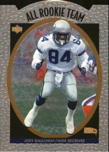 1996 Upper Deck Silver Football "All-Rookie Team" Insert Cards - Picture 1 of 15