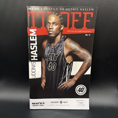 PROGRAMA OFICIAL DEL JUEGO MIAMI HEAT - 29-11-2010 - D. Wade & Lebron James -*5958 Foto 1 de 4