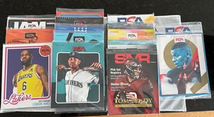 PSA & SMR Magazine Lot (18)- Brady/Burrow/Herbert/J Rod/Witt Jr/LeBron -see pics - Picture 1 of 4