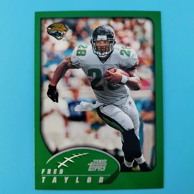 2002 Topps Football Card #45 Fred Taylor - Image 1 of 2