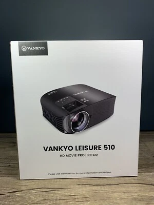 VANKYO Leisure 510 HD Movie Projector - Up to 230" Projection Size - BRAND NEW! - Image 1 of 4