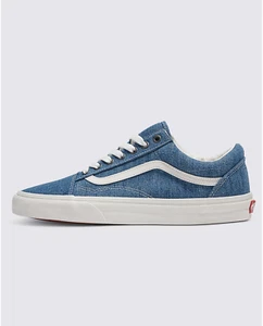 Vans Old Skool Threaded Denim Blue/White VN000CR5Y6Z - Picture 1 of 21