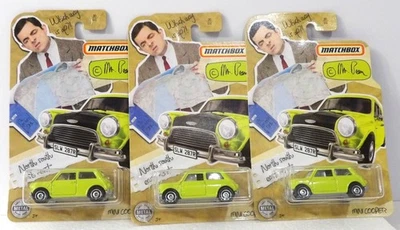 Matchbox Mini Cooper Mr. Bean Lot of 3 Cars - Image 1 of 3