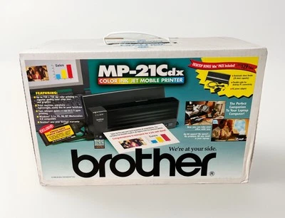 Brother MP-21C Color Ink Jet Mobile Printer W/ Ink - BRAND NEW & SEALED Genuine  - Image 1 of 4