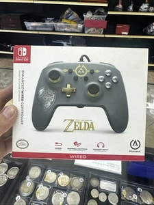 Nintendo Switch Enhanced Wired Controller The Legend Of Zelda  Brand New - Picture 1 of 5